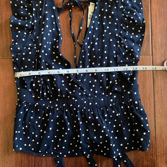 Polka Dot Open Back Ruffle Set - Picture 13 of 16